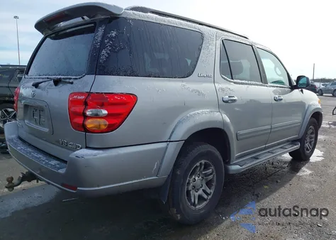 2003 Toyota Sequoia Limited V8 z USA, uszkodzony, nr VIN 5TDBT48A13S156277